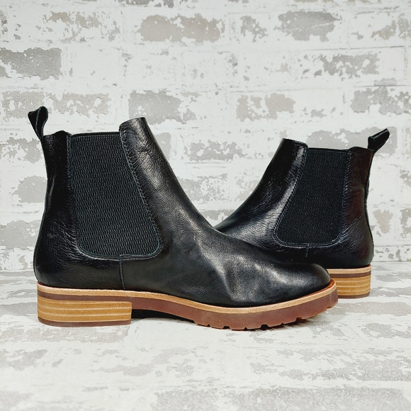 New Kork-Ease Bristol Black Leather Chelsea Boot E608 - Picture 2 of 10